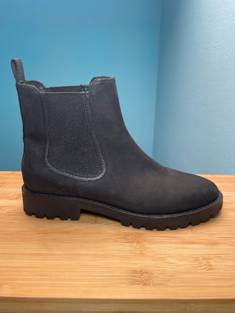 Thursday Boot Company Legend Chelsea Boots Women's 7.5 Black Matte Lug Sole Nice
